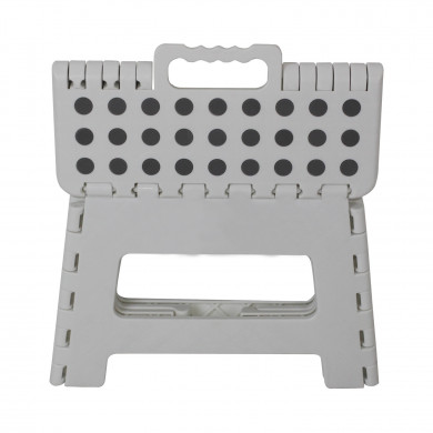 TABURETE PLEGABLE DE PLÁSTICO PEQUEÑO 32X25X22CM COLORES SURTIDOS 7HOUSE RT.1