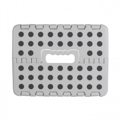 TABURETE PLEGABLE DE PLÁSTICO PEQUEÑO 32X25X22CM COLORES SURTIDOS 7HOUSE RT.1