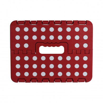 TABURETE PLEGABLE DE PLÁSTICO PEQUEÑO 32X25X22CM COLORES SURTIDOS 7HOUSE RT.1