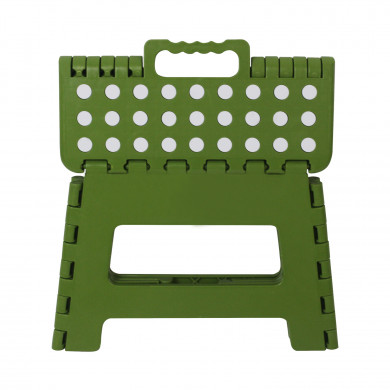 TABURETE PLEGABLE DE PLÁSTICO PEQUEÑO 32X25X22CM COLORES SURTIDOS 7HOUSE RT.1