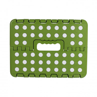 TABURETE PLEGABLE DE PLÁSTICO PEQUEÑO 32X25X22CM COLORES SURTIDOS 7HOUSE RT.1