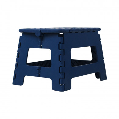 TABURETE PLEGABLE DE PLÁSTICO PEQUEÑO 32X25X22CM COLORES SURTIDOS 7HOUSE RT.1