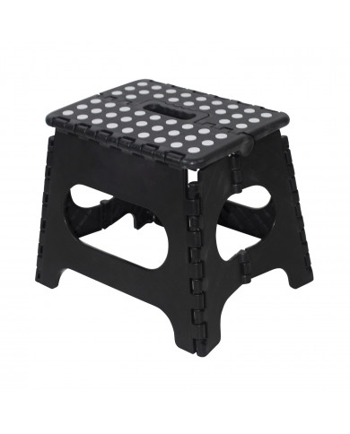 TABURETE PLEGABLE DE PLÁSTICO MEDIANO 33X26'5X27CM COLORES SURTIDOS 7HOUSE RT.1