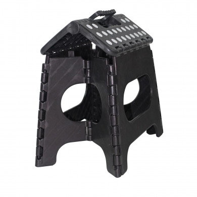 TABURETE PLEGABLE DE PLÁSTICO MEDIANO 33X26'5X27CM COLORES SURTIDOS 7HOUSE RT.1