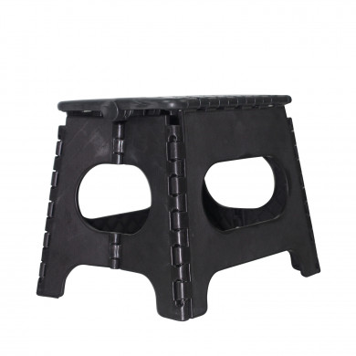 TABURETE PLEGABLE DE PLÁSTICO MEDIANO 33X26'5X27CM COLORES SURTIDOS 7HOUSE RT.1