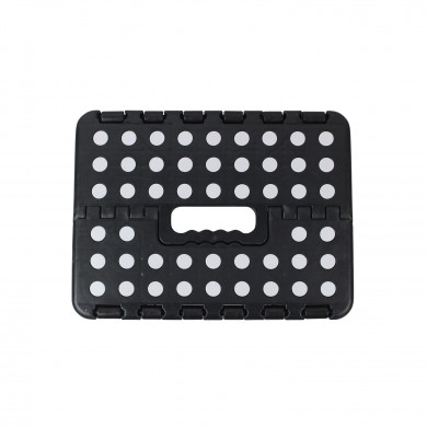 TABURETE PLEGABLE DE PLÁSTICO MEDIANO 33X26'5X27CM COLORES SURTIDOS 7HOUSE RT.1