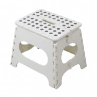 TABURETE PLEGABLE DE PLÁSTICO MEDIANO 33X26'5X27CM COLORES SURTIDOS 7HOUSE RT.1