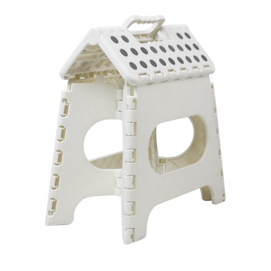 TABURETE PLEGABLE DE PLÁSTICO MEDIANO 33X26'5X27CM COLORES SURTIDOS 7HOUSE RT.1