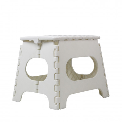 TABURETE PLEGABLE DE PLÁSTICO MEDIANO 33X26'5X27CM COLORES SURTIDOS 7HOUSE RT.1