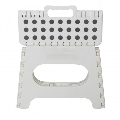 TABURETE PLEGABLE DE PLÁSTICO MEDIANO 33X26'5X27CM COLORES SURTIDOS 7HOUSE RT.1