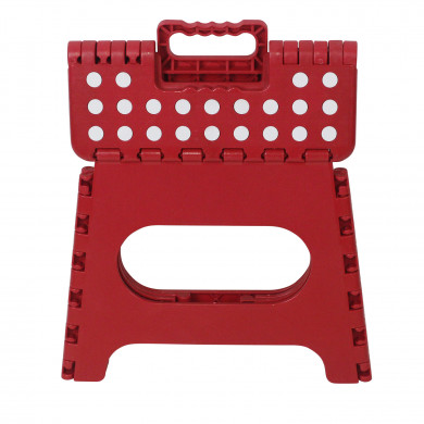 TABURETE PLEGABLE DE PLÁSTICO MEDIANO 33X26'5X27CM COLORES SURTIDOS 7HOUSE RT.1