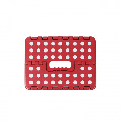 TABURETE PLEGABLE DE PLÁSTICO MEDIANO 33X26'5X27CM COLORES SURTIDOS 7HOUSE RT.1