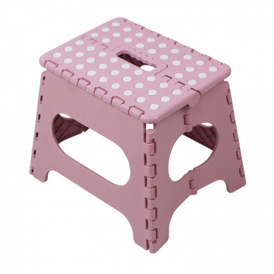 TABURETE PLEGABLE DE PLÁSTICO MEDIANO 33X26'5X27CM COLORES SURTIDOS 7HOUSE RT.1