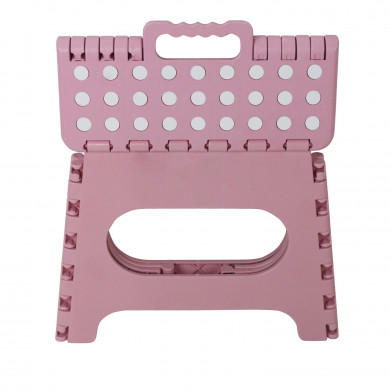 TABURETE PLEGABLE DE PLÁSTICO MEDIANO 33X26'5X27CM COLORES SURTIDOS 7HOUSE RT.1