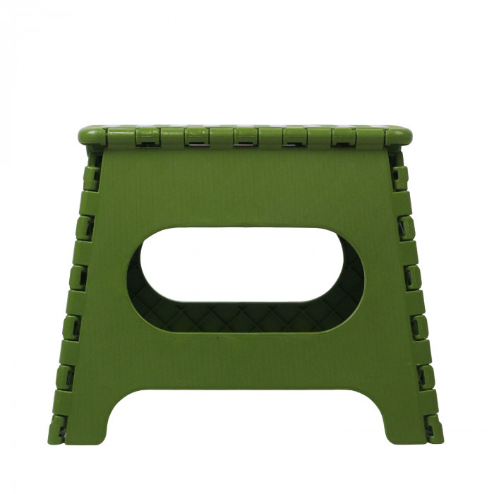 TABURETE PLEGABLE DE PLÁSTICO MEDIANO 33X26'5X27CM COLORES SURTIDOS 7HOUSE RT.1