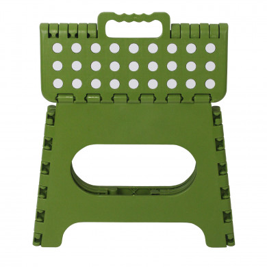 TABURETE PLEGABLE DE PLÁSTICO MEDIANO 33X26'5X27CM COLORES SURTIDOS 7HOUSE RT.1