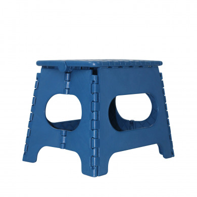 TABURETE PLEGABLE DE PLÁSTICO MEDIANO 33X26'5X27CM COLORES SURTIDOS 7HOUSE RT.1