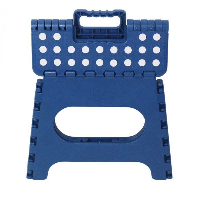 TABURETE PLEGABLE DE PLÁSTICO MEDIANO 33X26'5X27CM COLORES SURTIDOS 7HOUSE RT.1