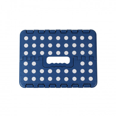 TABURETE PLEGABLE DE PLÁSTICO MEDIANO 33X26'5X27CM COLORES SURTIDOS 7HOUSE RT.1