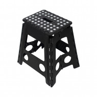 TABURETE PLEGABLE DE PLÁSTICO MEDIANO 33X26'5X27CM COLORES SURTIDOS 7HOUSE RT.1