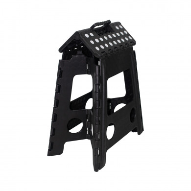 TABURETE PLEGABLE DE PLÁSTICO GRANDE 39X31,5X39 CM COLORES SURTIDOS 7HOUSE RT.1