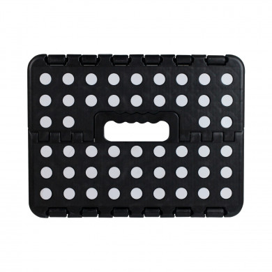 TABURETE PLEGABLE DE PLÁSTICO GRANDE 39X31,5X39 CM COLORES SURTIDOS 7HOUSE RT.1