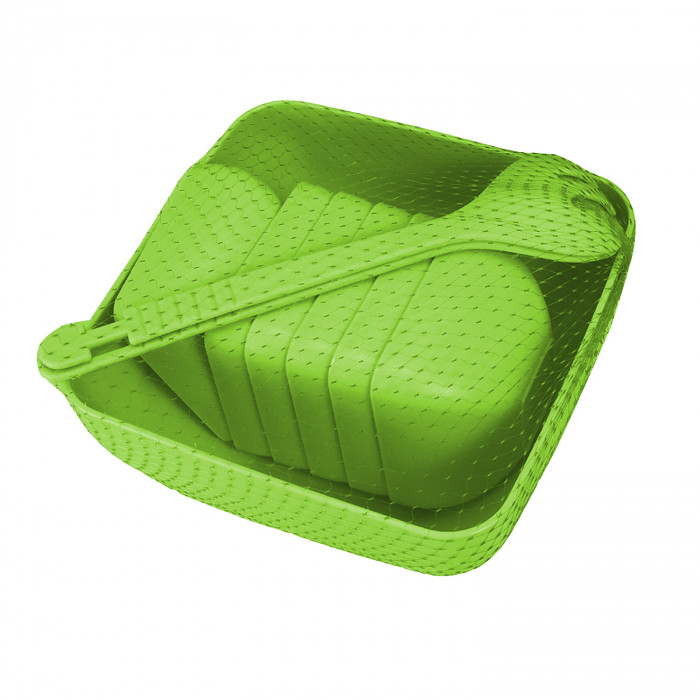 SET DE ENSALADERA CUADRADO COLORES SURTIDOS (9 Pzs)