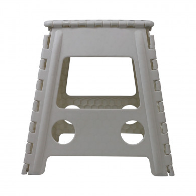 TABURETE PLEGABLE DE PLÁSTICO GRANDE 39X31,5X39 CM COLORES SURTIDOS 7HOUSE RT.1