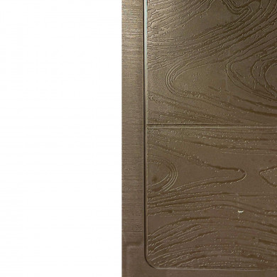 CONJUNTO DE JARDÍN PALMA MARRÓN MESA+SOFÁ+2 SILLAS RATÁN CJ.1