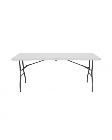MESA PLEGABLE BLANCA RECTANGULAR 2,4m 7HOUSE CJ.1