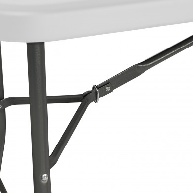 MESA PLEGABLE BLANCA RECTANGULAR 2,4m 7HOUSE CJ.1