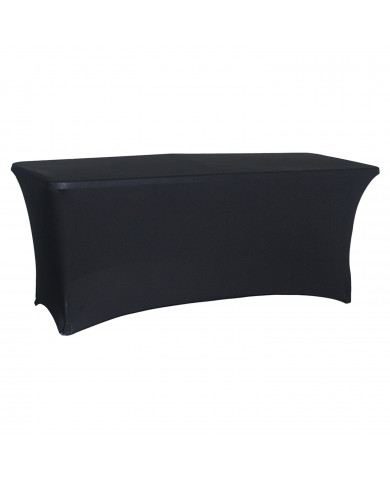 FUNDA PARA MESA RECTANGULAR DE 180x74x74cm NEGRA 7HOUSE Basic BS.1