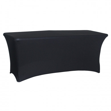 FUNDA PARA MESA RECTANGULAR DE 180x74x74cm NEGRA 7HOUSE Basic BS.1