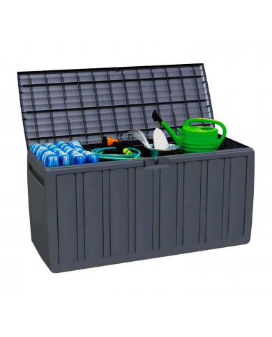 BAÚL RESINA GRIS 57 x 117 x 45,5 cm 7HOUSE