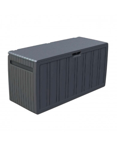 BAÚL RESINA GRIS 57 x 117 x 45,5 cm 7HOUSE