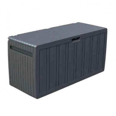 BAÚL RESINA GRIS 57 x 117 x 45,5 cm 7HOUSE