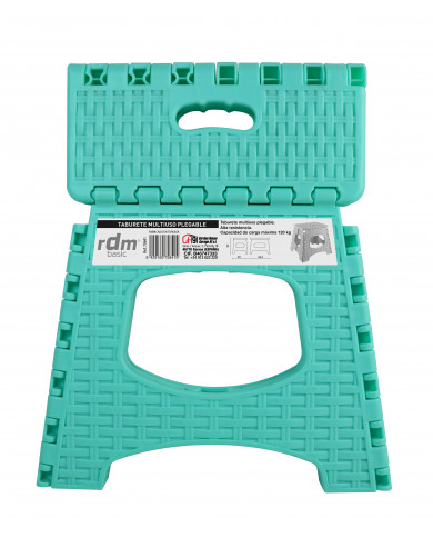 TABURETE PLEGABLE 27CM COLORES SURTIDOS GARDEN HOUSE GARAGE 91 RT.1