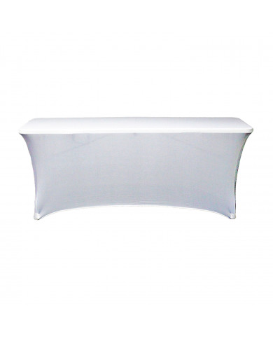 FUNDA PARA MESA RECTANGULAR DE 150x70x74cm BLANCA 7HOUSE Basic BS.1