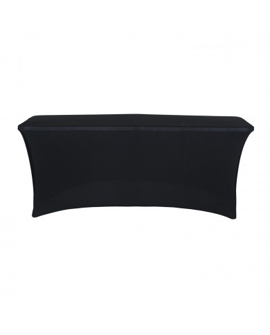 FUNDA PARA MESA RECTANGULAR DE 150x70x74cm NEGRA 7HOUSE Basic BS.1