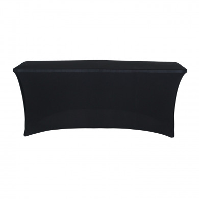 FUNDA PARA MESA RECTANGULAR DE 150x70x74cm NEGRA 7HOUSE Basic BS.1