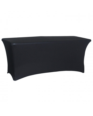 FUNDA PARA MESA RECTANGULAR DE 240x74x74cm  NEGRA 7HOUSE Basic BS.1