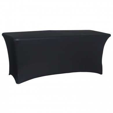 FUNDA PARA MESA RECTANGULAR DE 240x74x74cm  NEGRA 7HOUSE Basic BS.1