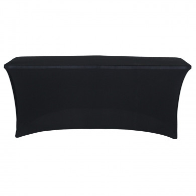 FUNDA PARA MESA RECTANGULAR DE 240x74x74cm  NEGRA 7HOUSE Basic BS.1