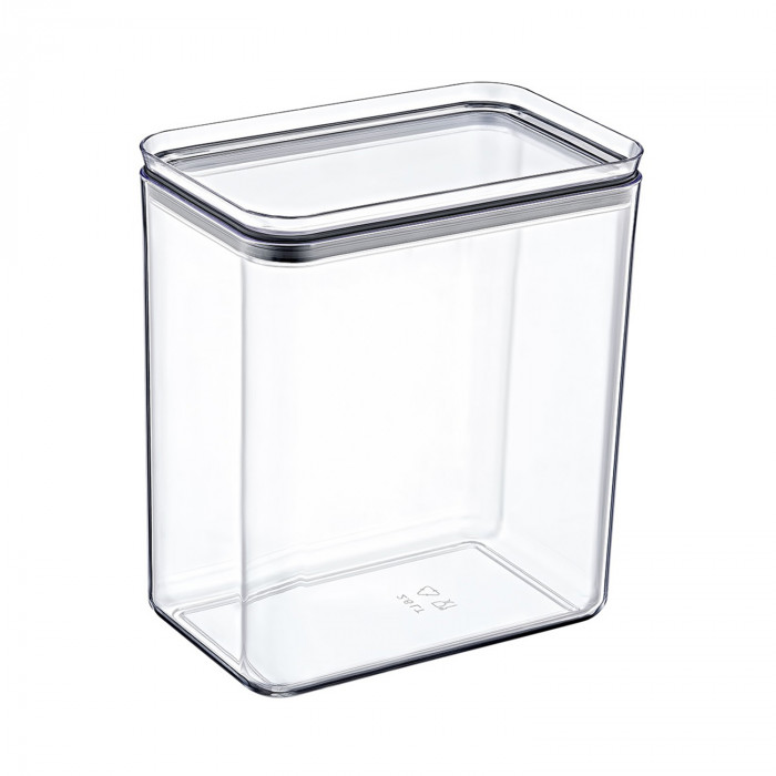 BOTE HERMÉTICO GRANDE RECTANGULAR (10,5x16.5x19cm) 2,6L 7HOUSE RT.1