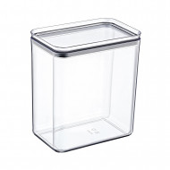 BOTE HERMÉTICO MEDIANO RECTANGULAR (10,5x16.5x13cm) 1,75L 7HOUSE RT.1