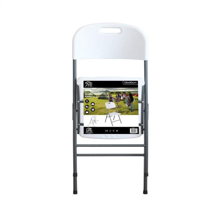SILLA PLEGABLE CON ASA BLANCA 7HOUSE RT.1