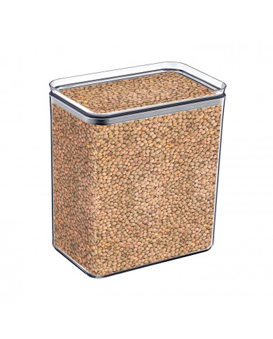 BOTE HERMÉTICO GRANDE RECTANGULAR (10,5x16.5x19cm) 2,6L 7HOUSE RT.1