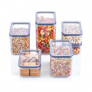 BOTE HERMÉTICO GRANDE RECTANGULAR (10,5x16.5x19cm) 2,6L 7HOUSE RT.1