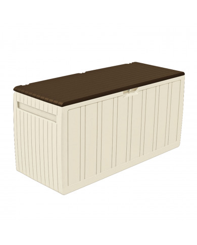 BAÚL RESINA BEIGE 57 x 117 x 45,5 cm GARDEN HOUSE GARAGE 91