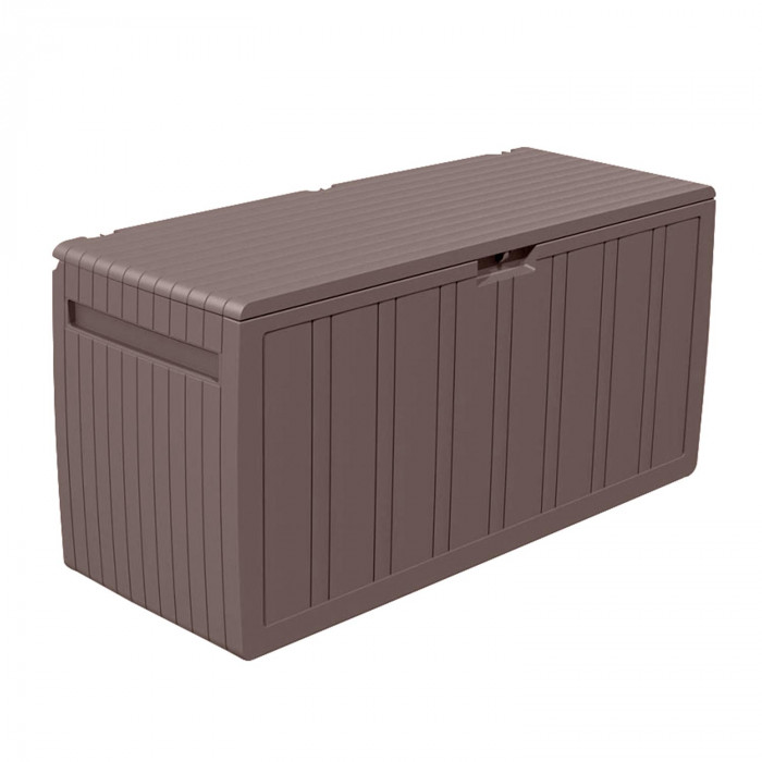BAÚL RESINA MARRÓN 117x45,5x57cm 7HOUSE CJ.1